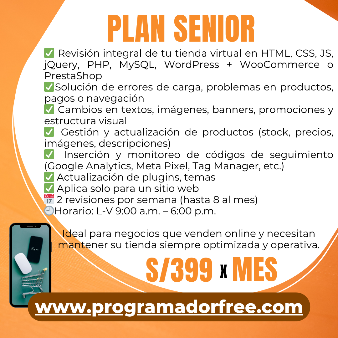 programador web por proyecto